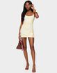 EDIKTED Caya Embroidered Floral Mesh Mini Dress image number 5