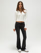 RSQ Womens Low Rise Bootcut Jeans image number 5