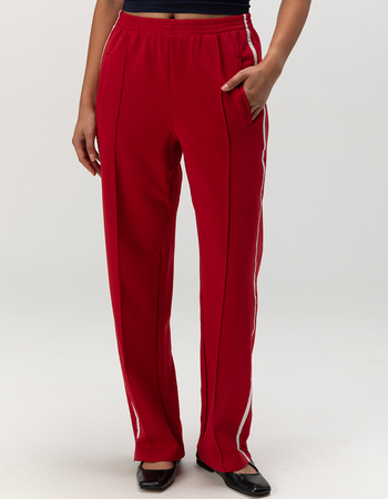 RSQ Womens Low Rise Baggy Track Pants Alternative Image