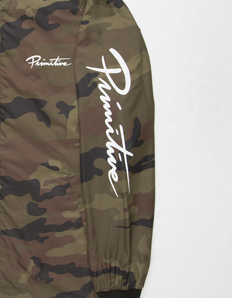 PRIMITIVE Arch Camo Mens Windbreaker Jacket image number 2