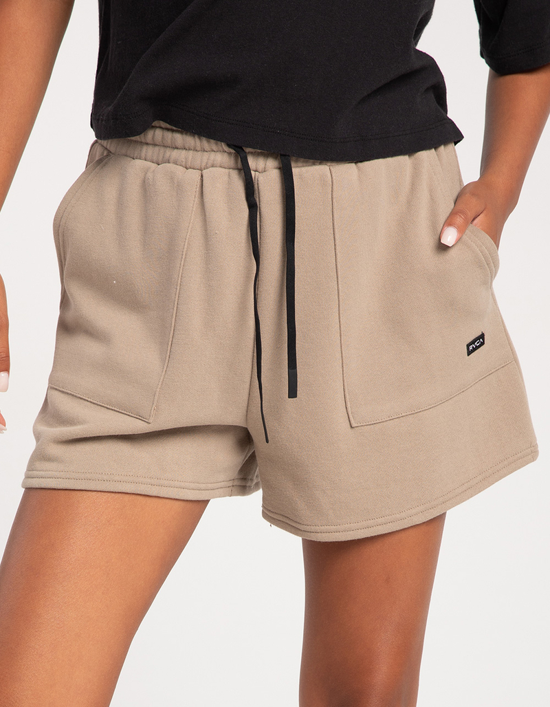 RVCA Sunday Shorts Womens Sweat Shorts image number 1