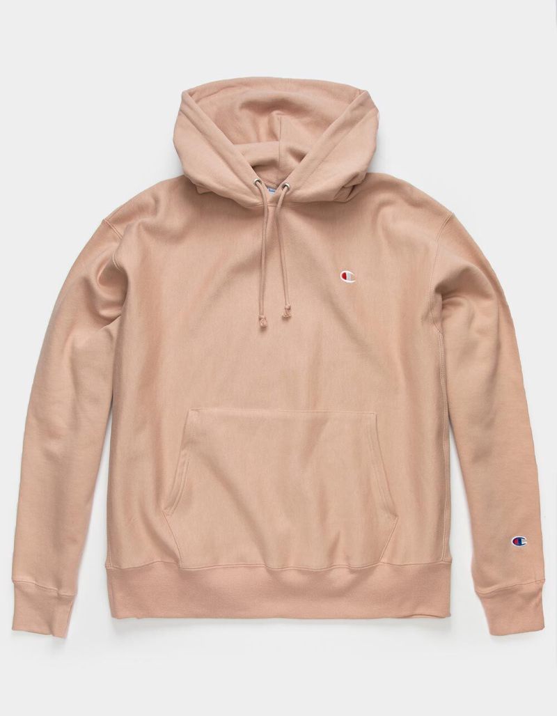 CHAMPION Reverse Weave Mens Sand Hoodie image number 0