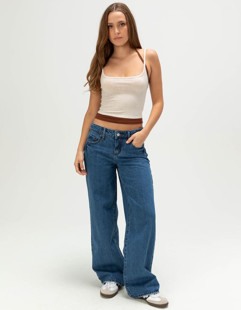 BOZZOLO Womens Double Layer Cami image number 1