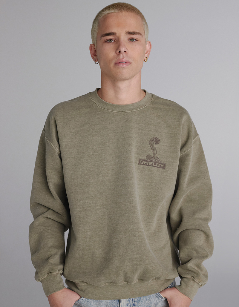 SHELBY COBRA Road Car Mens Crewneck Sweatshirt image number 3