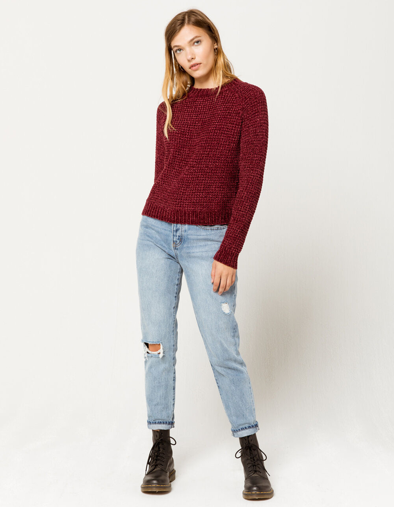 COCO & JAIMESON Chenille Womens Sweater image number 3