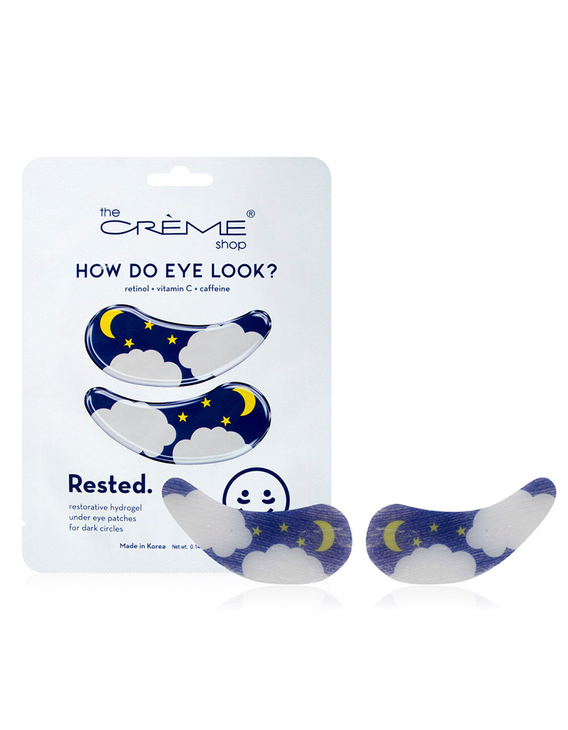 THE CREME SHOP How Do Eye Look Rested Eye Patches image number 2