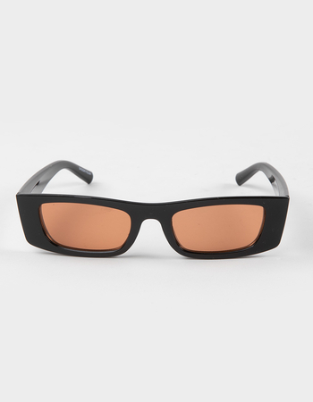 RSQ Retro Rectangle Sunglasses Alternative Image