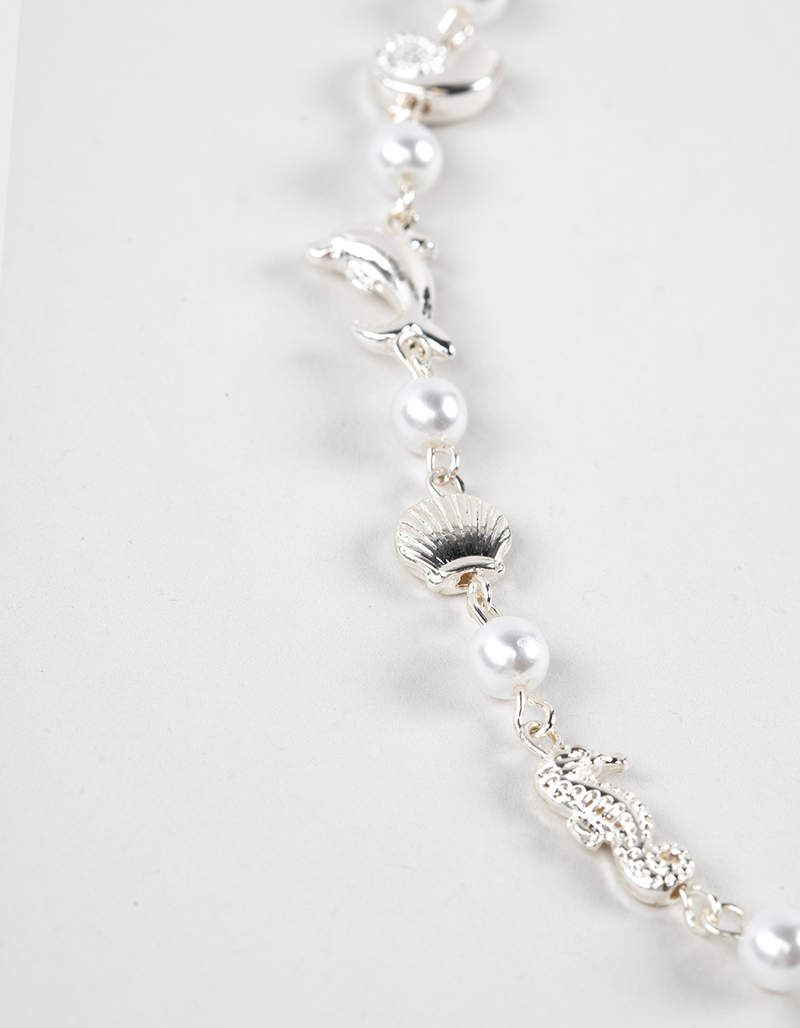 FULL TILT Dolphin/Sea Horse Charm Necklace image number 2