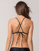 FULL TILT Triangle Black Bikini Top image number 3