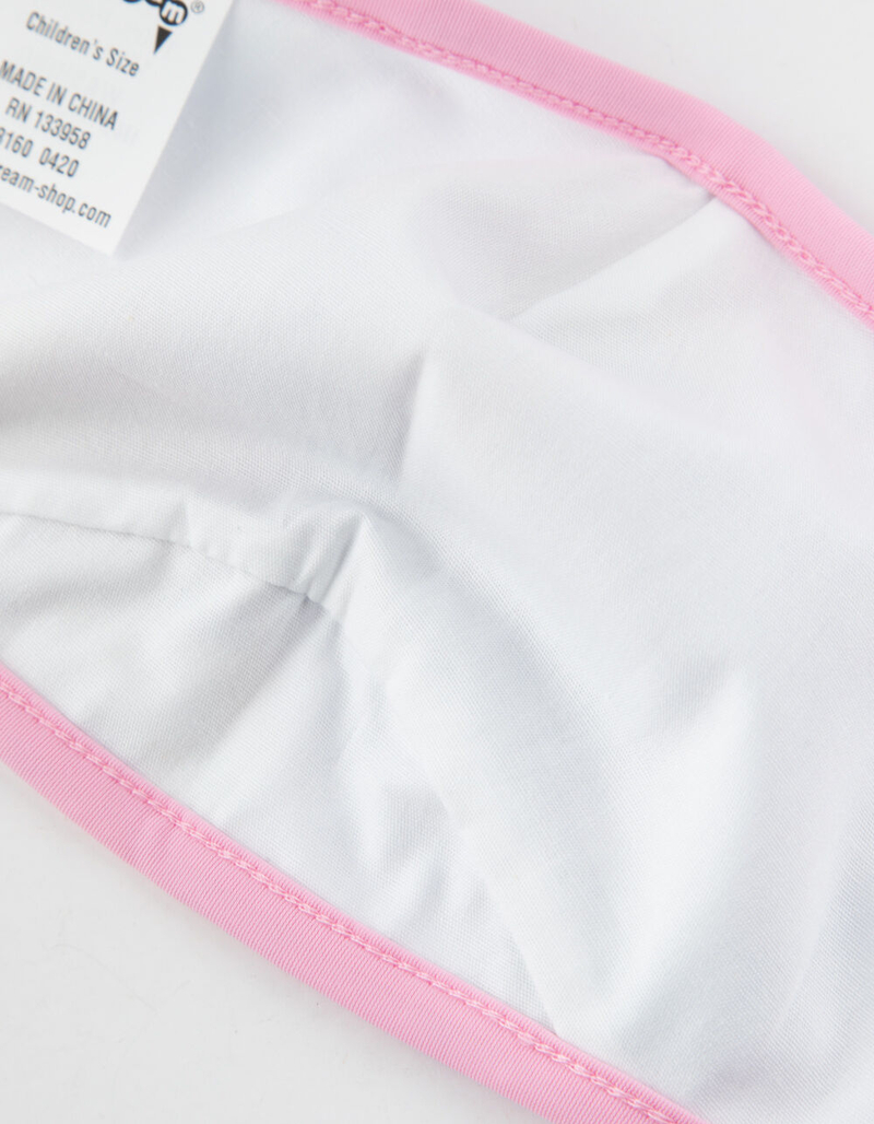 Heart Tie Dye Kids Fashion Face Mask image number 1