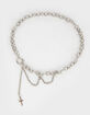 RSQ Cross Chain Necklace image number 1