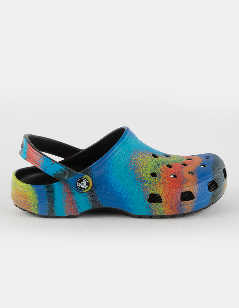 CROCS Classic Spray Dye Clogs image number 1