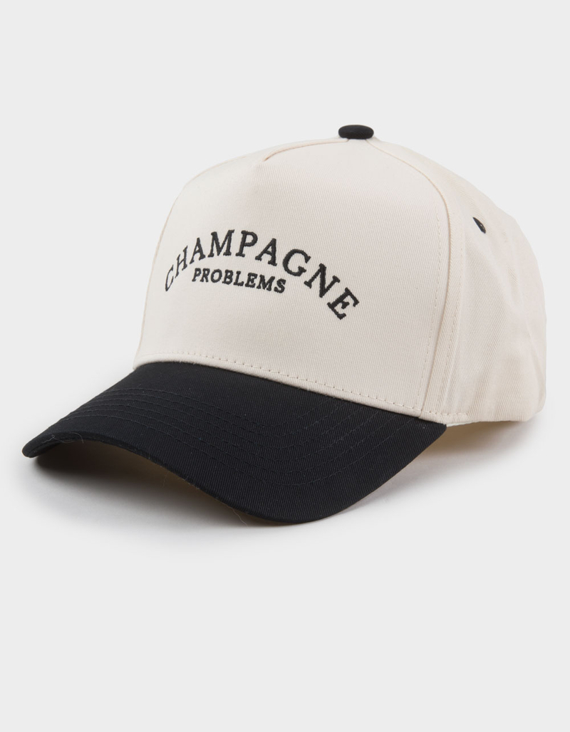 KENZ KUSTOMZ Champagne Problems Snapback Hat image number 0