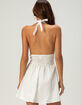 RSQ Womens Eyelet Halter Dress image number 4
