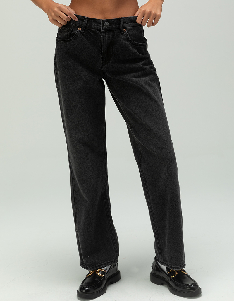 VERO MODA Flippa Low Rise Straight Womens Jeans image number 1