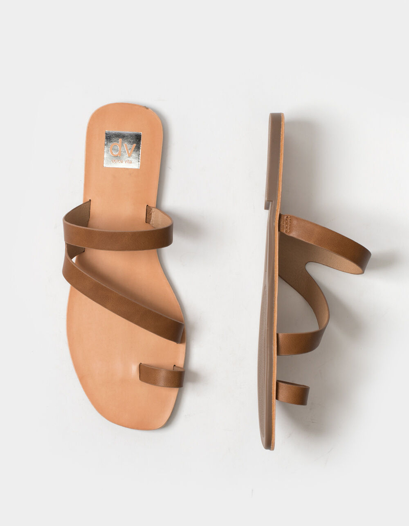 DV BY DOLCE VITA Jovani Womens Tan Sandals image number 4