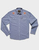 HOWLER BROTHERS Crosscut Deluxe Mens Long Sleeve Snap Shirt image number 1