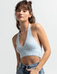 RSQ Womens Print Halter Top image number 3