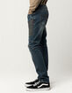 RSQ Seattle Moto Mens Skinny Tapered Jeans image number 3