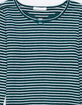 FULL TILT Cozy Stripe Lace Girls Long Sleeve Top image number 2