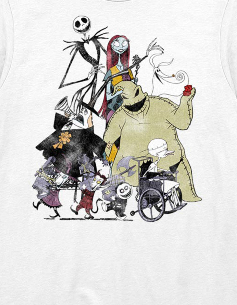 THE NIGHTMARE BEFORE CHRISTMAS Group Shot Unisex Tee image number 1