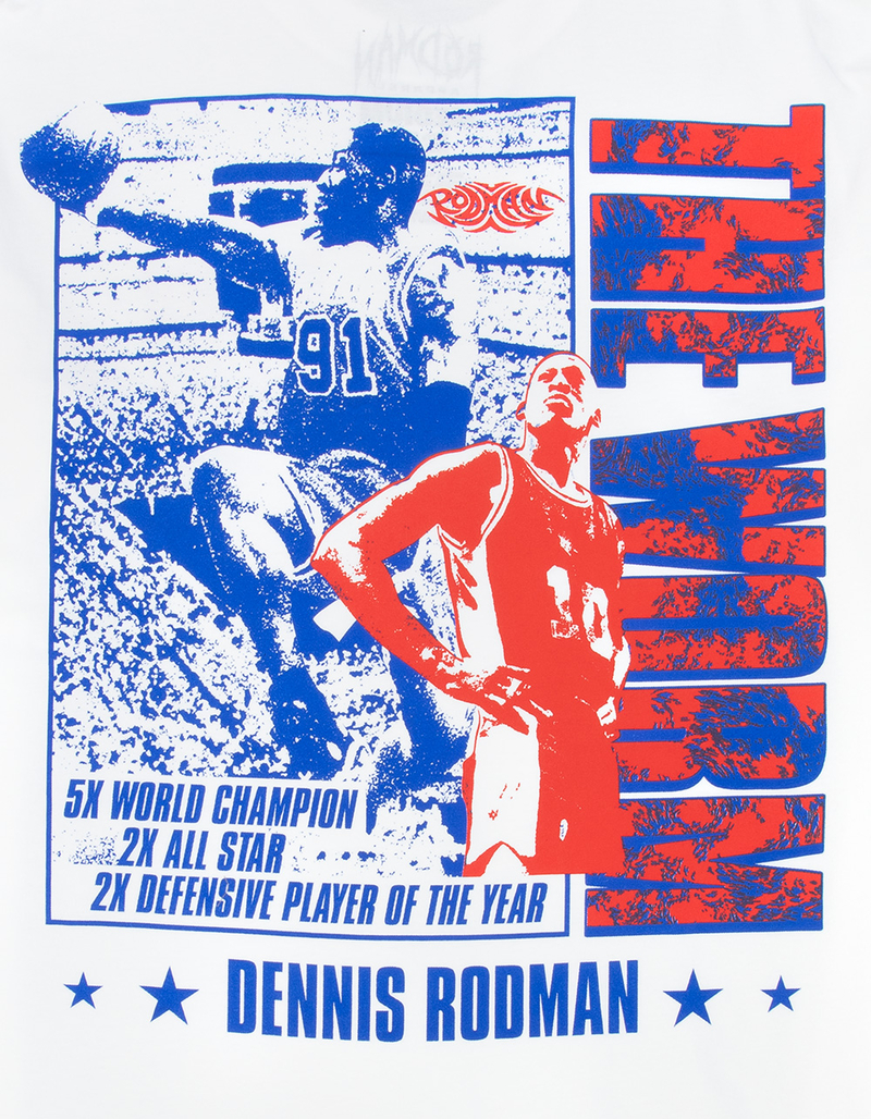 RODMAN Worm Poster Mens Boxy Tee image number 2