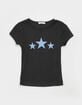 FULL TILT Polka Dot Star Girls Tee image number 1