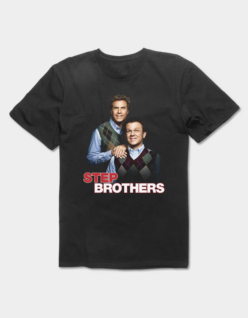 STEP BROTHERS Best Friends Portrait Unisex Tee image number 0