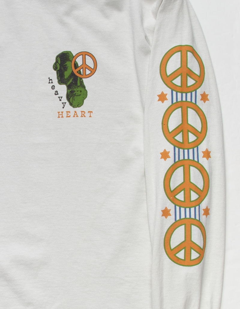 BDG Urban Outfitters Peace Heavy Heart Mens Tee image number 1