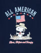 PEANUTS All American Snoopy Boys Tee image number 3