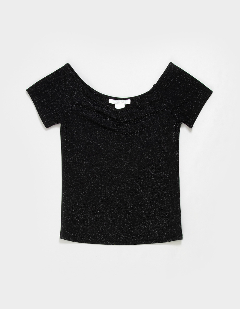 FULL TILT Sparkle Cinch Girls Tee image number 0