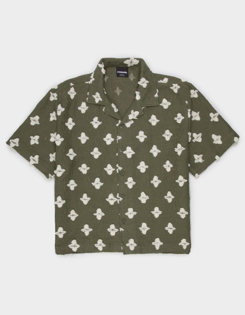 RSQ Mens Textured Camp Shirt image number 0