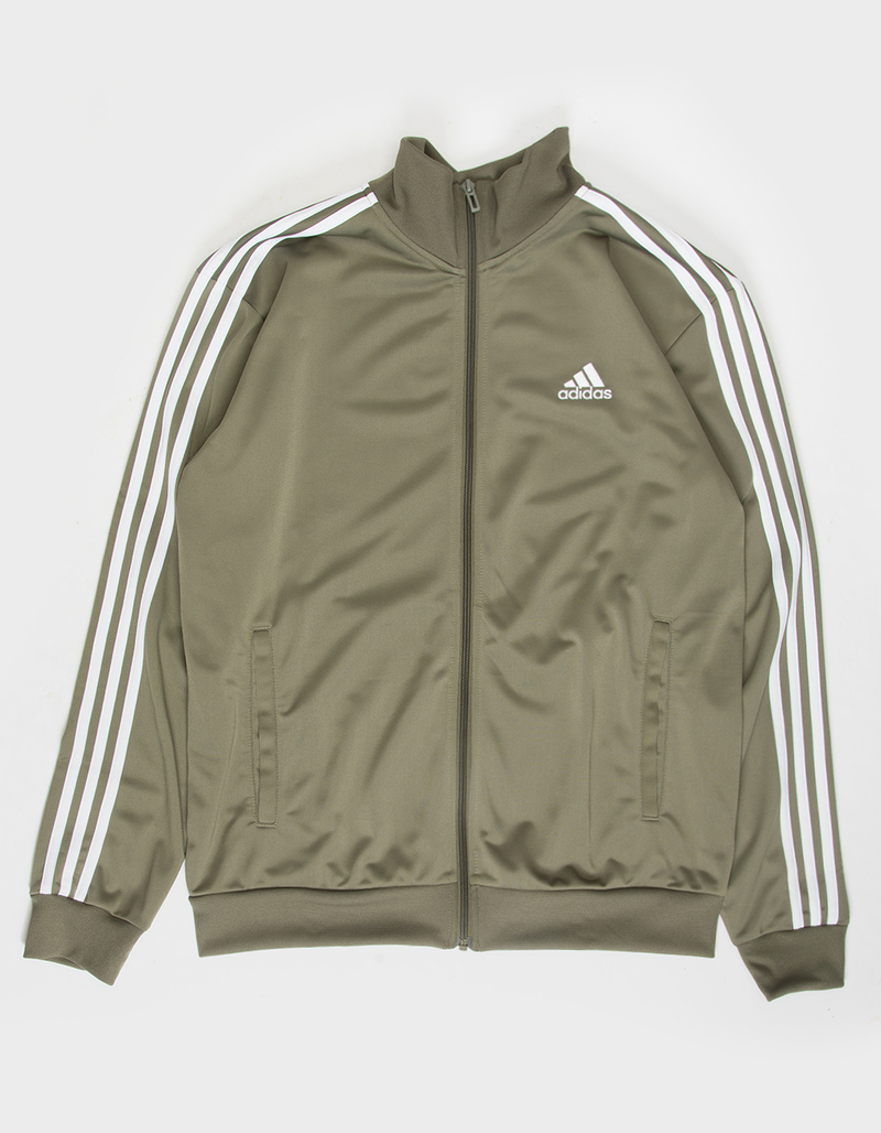 ADIDAS Basic 3-Stripes Mens Tricot Tracksuit image number 4
