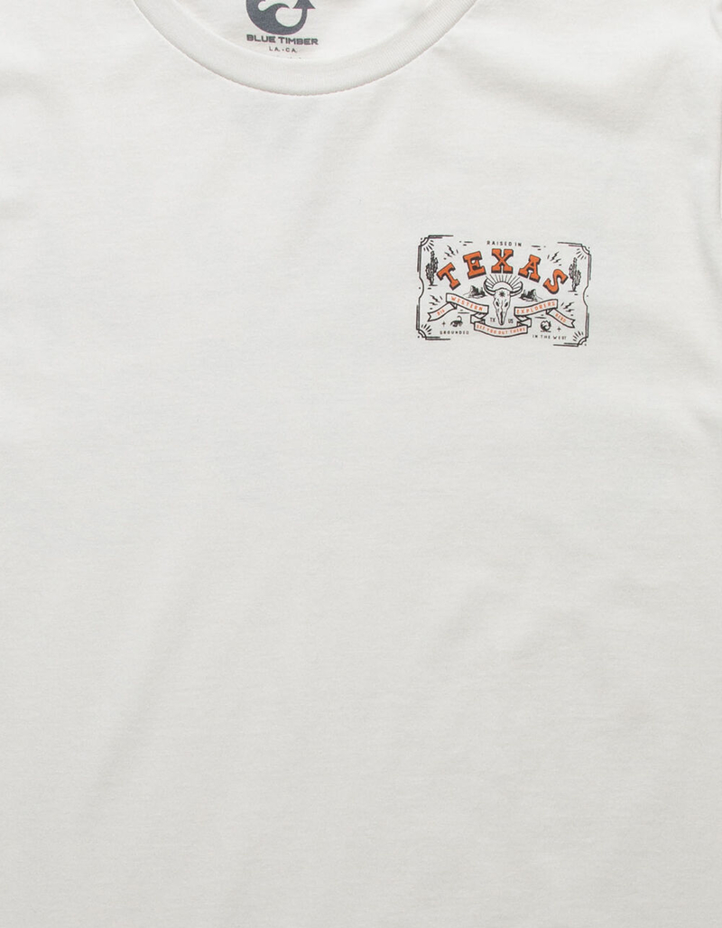BLUE TIMBER Raised In Texas Mens Tee image number 2