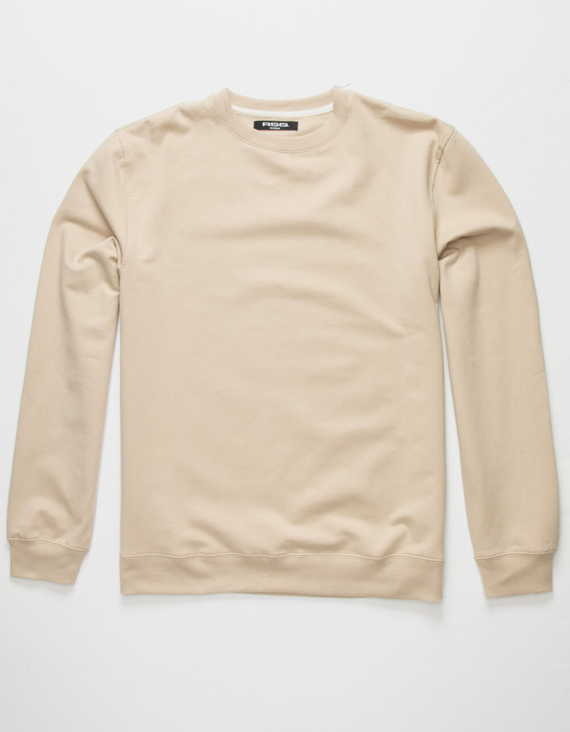 RSQ Solid Crewneck Mens Sweatshirt image number 1
