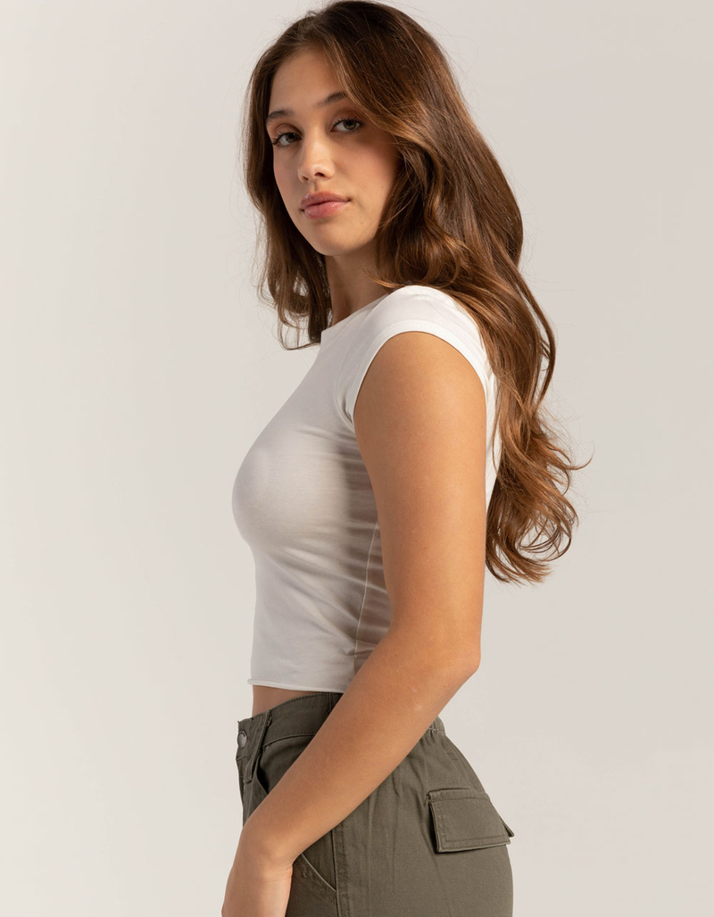 RSQ Womens Cheers Baby Tee image number 2