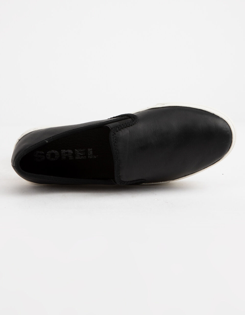 SOREL Campsneak Black Womens Slip-On Shoes image number 2