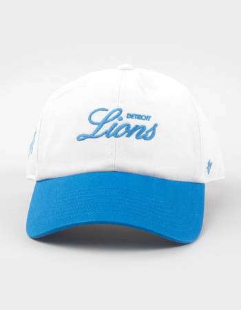 47 BRAND Detroit Lions Foundational '47 Clean Up Strapback Hat Alternative Image