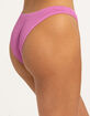 RSQ Ruffle Cheekier High Leg Bikini Bottoms image number 3