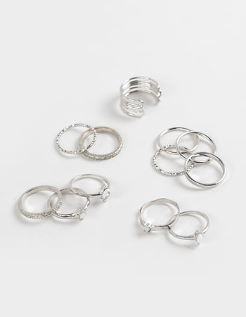FULL TILT 12 Pack Dainty Rings Primary Image