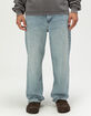 RSQ Mens Loose Light Wash Jeans image number 2