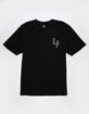 LA FAMILIA Prayer Hands Mens Rhinestone Boxy Tee image number 2