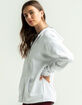 FULL TILT Womens Oversized Zip-Up Hoodie image number 2