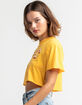 THE ORIGINAL RETRO BRAND USC Womens Crop Tee image number 2
