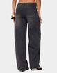 EDIKTED Aliyah Zip Low Rise Jeans image number 3