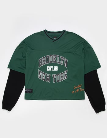 RSQ Mens Mesh Long Sleeve 2fer Jersey Alternative Image