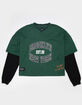 RSQ Mens Mesh Long Sleeve 2fer Jersey image number 2