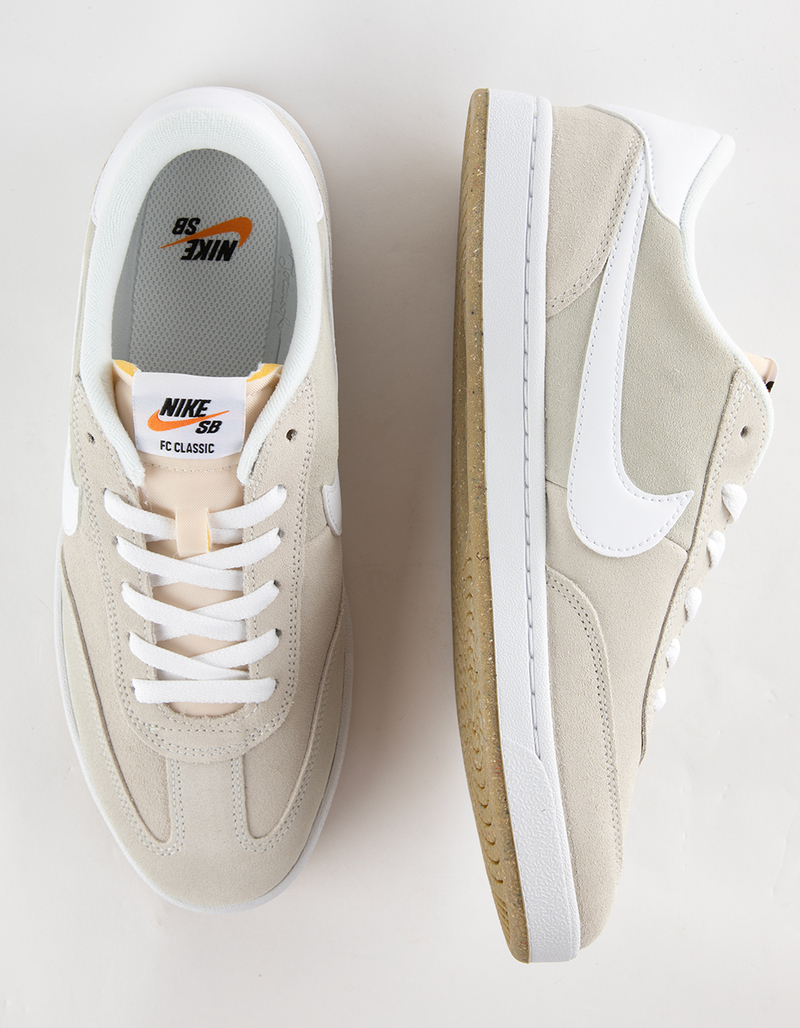 NIKE SB FC Classic Skate Shoes - OFF WHITE