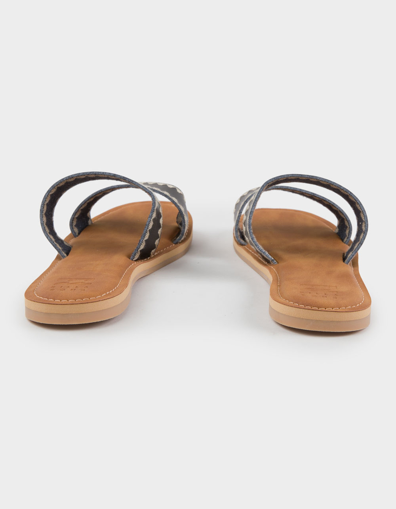 BILLABONG Lei Womens 2 Band Slide Sandals image number 3
