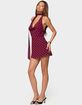 EDIKTED Polka Dot Cowl Neck Mini Dress image number 2